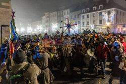 Korowód kolędniczy w Krakowie