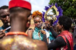 Barwny karnawał w nigeryjskim Calabar - AFP