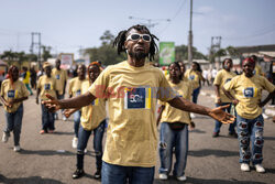 Barwny karnawał w nigeryjskim Calabar - AFP