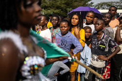 Barwny karnawał w nigeryjskim Calabar - AFP