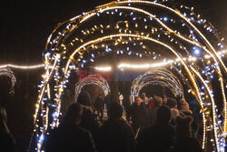 Iluminacje Świąteczne w Parku Oliwskim