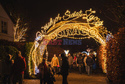 Iluminacje Świąteczne w Parku Oliwskim