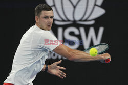 Hubert Hurkacz na United Cup w Sydney