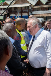 Premier Francji Francois Bayrou przyleciał na Majottę