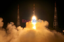 Start rakiety ISRO PSLV-C60 w Indiach