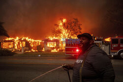 Potężne pożary w hrabstwie Los Angeles