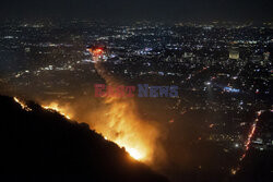 Potężne pożary w hrabstwie Los Angeles