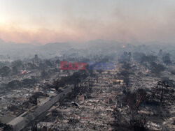 Potężne pożary w hrabstwie Los Angeles