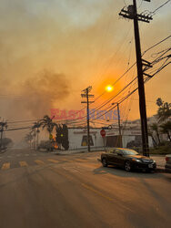 Potężne pożary w hrabstwie Los Angeles