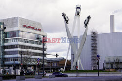 Siedziba i pomnik Porsche w Stuttgarcie