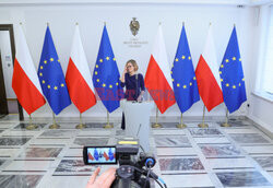 Briefing wicemarszalek Senatu Magdaleny Biejat