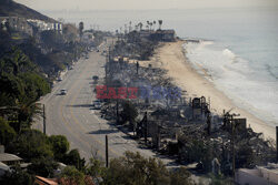 Potężne pożary w hrabstwie Los Angeles