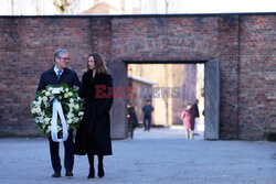 Premier Keir Starmer odwiedził Auschwitz