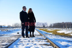 Premier Keir Starmer odwiedził Auschwitz