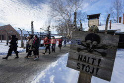 Codzienne zajęcia pracowników Muzeum Auschwitz-Birkenau w Oświęcimiu - AFP