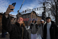 Codzienne zajęcia pracowników Muzeum Auschwitz-Birkenau w Oświęcimiu - AFP