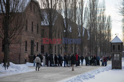 Codzienne zajęcia pracowników Muzeum Auschwitz-Birkenau w Oświęcimiu - AFP