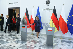 Szefowa Bundesratu Niemiec Anke Rehlinger w Warszawie