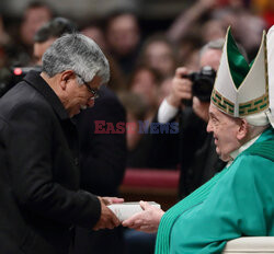 Papież Franciszek przewodniczy Mszy Świętej z okazji Jubileuszu Dziennikarzy