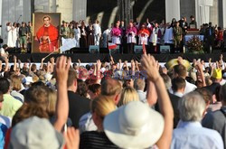 Relikwie ks. Jerzego Popiełuszki w Świątyni Opatrzności Bożej