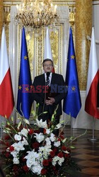 Prezydent Bronisław Komorowski odbiera nominację