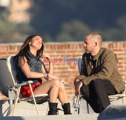 Megan Fox i Dominic Monaghan na planie teledysku Eminema