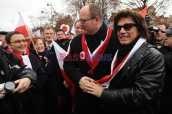 Jean Michel Jarre na Paradzie Niepodległości w Gdańsku