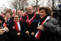 Jean Michel Jarre na Paradzie Niepodległości w Gdańsku