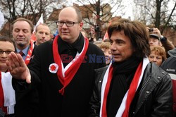 Jean Michel Jarre na Paradzie Niepodległości w Gdańsku