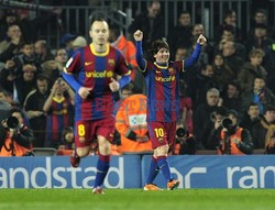 Messi zdobył trzy gole w meczu z Atletico Madryt.