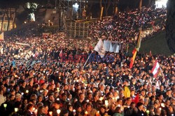 Beatyfikacja JPII - wieczorne czuwanie na Circo Massimo