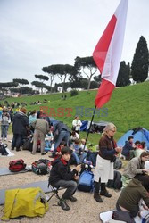 Beatyfikacja JPII - wieczorne czuwanie na Circo Massimo