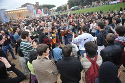 Beatyfikacja JPII - wieczorne czuwanie na Circo Massimo