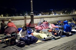 Beatyfikacja JPII - wieczorne czuwanie na Circo Massimo