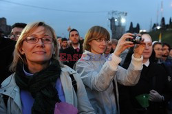 Beatyfikacja JPII - wieczorne czuwanie na Circo Massimo