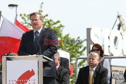 Prezydent RP Bronisław Komorowski w Gdańsku