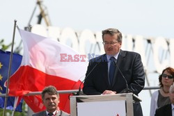 Prezydent RP Bronisław Komorowski w Gdańsku