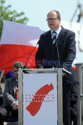 Prezydent RP Bronisław Komorowski w Gdańsku