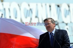 Prezydent RP Bronisław Komorowski w Gdańsku