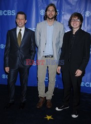 Ashton Kutcher na imprezie CBS Upfront