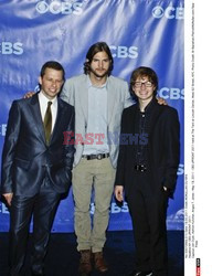 Ashton Kutcher na imprezie CBS Upfront