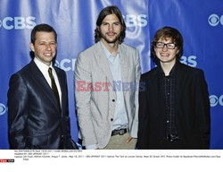 Ashton Kutcher na imprezie CBS Upfront