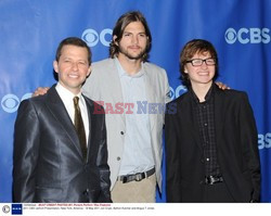 Ashton Kutcher na imprezie CBS Upfront