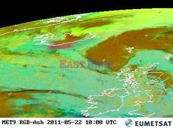 Erupcja wulkanu na Islandii