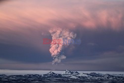 Erupcja wulkanu na Islandii