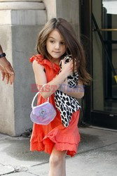 Katie Holmes and Suri in New York