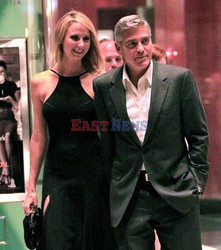 George Clooney i Stacy Keibler razem wieczorem