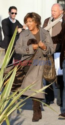 Tina Turner arriving in Venice