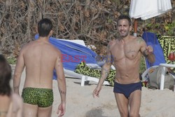 Marc Jacobs at the beach