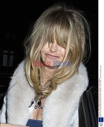 Goldie Hawn leaving the The Hawn Foundation fundraising gala 